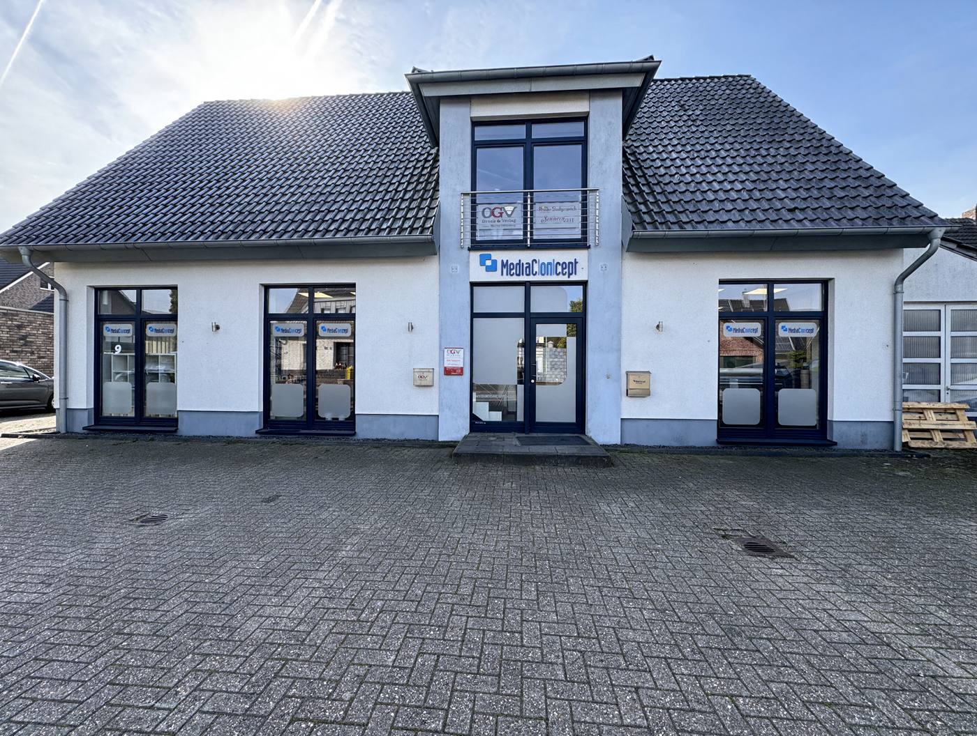 Firmengebäude von MediaConcept, Wiesengrund 9 in Rhede