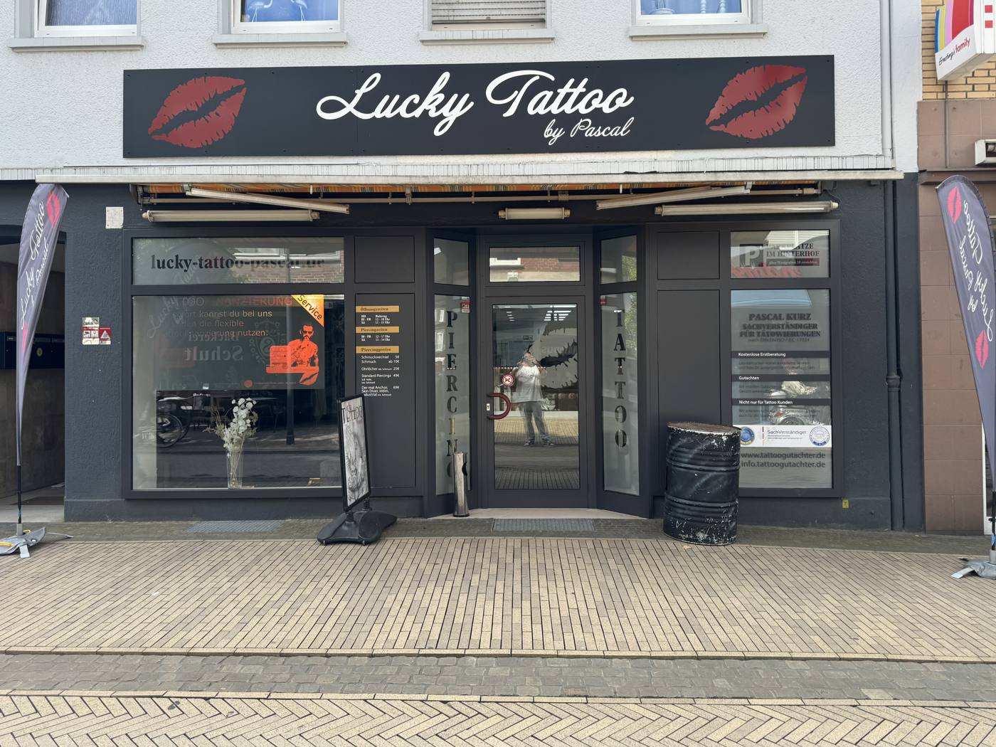 Ladenfront von Lucky Tattoo